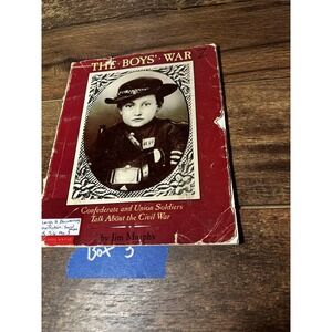 The Boys War Jim Murphy Scholastic Civil War History Non-Fiction Paperback Book